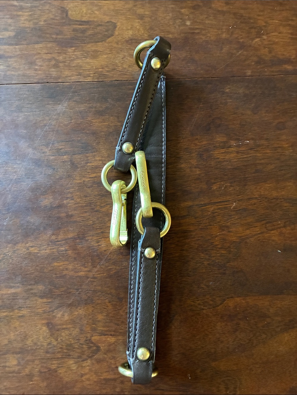 Authentic Vintage Coach Replacement Leather Strap